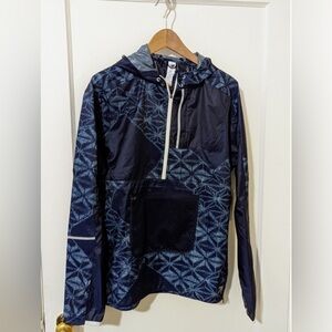 New Balance x J,Crew Men's Packable Anorak Windbreaker Jacket Sz M